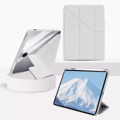 New Case For OnePlus Pad 2 12.1 Pro 12.1 Pad 11.61 GO 11.35 Y-Folding Acrylic Anti-bending Cover With Buckle Tower