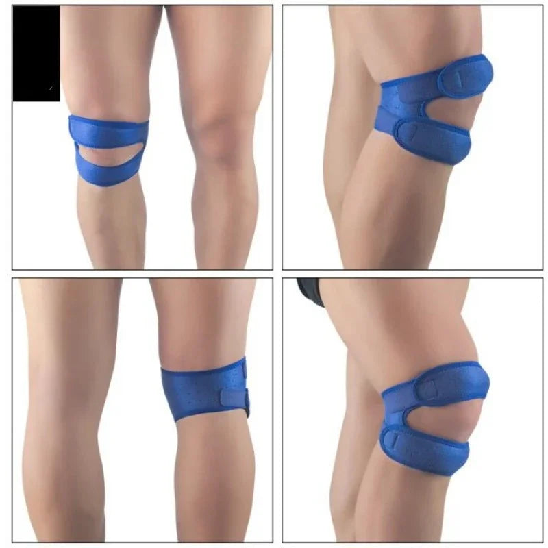 1 PCS Adjustable Sports Knee Pad Patella Band Elastic Bandage Band Football Basketball Sports Knee Pad Fitness Sport Knee Brace