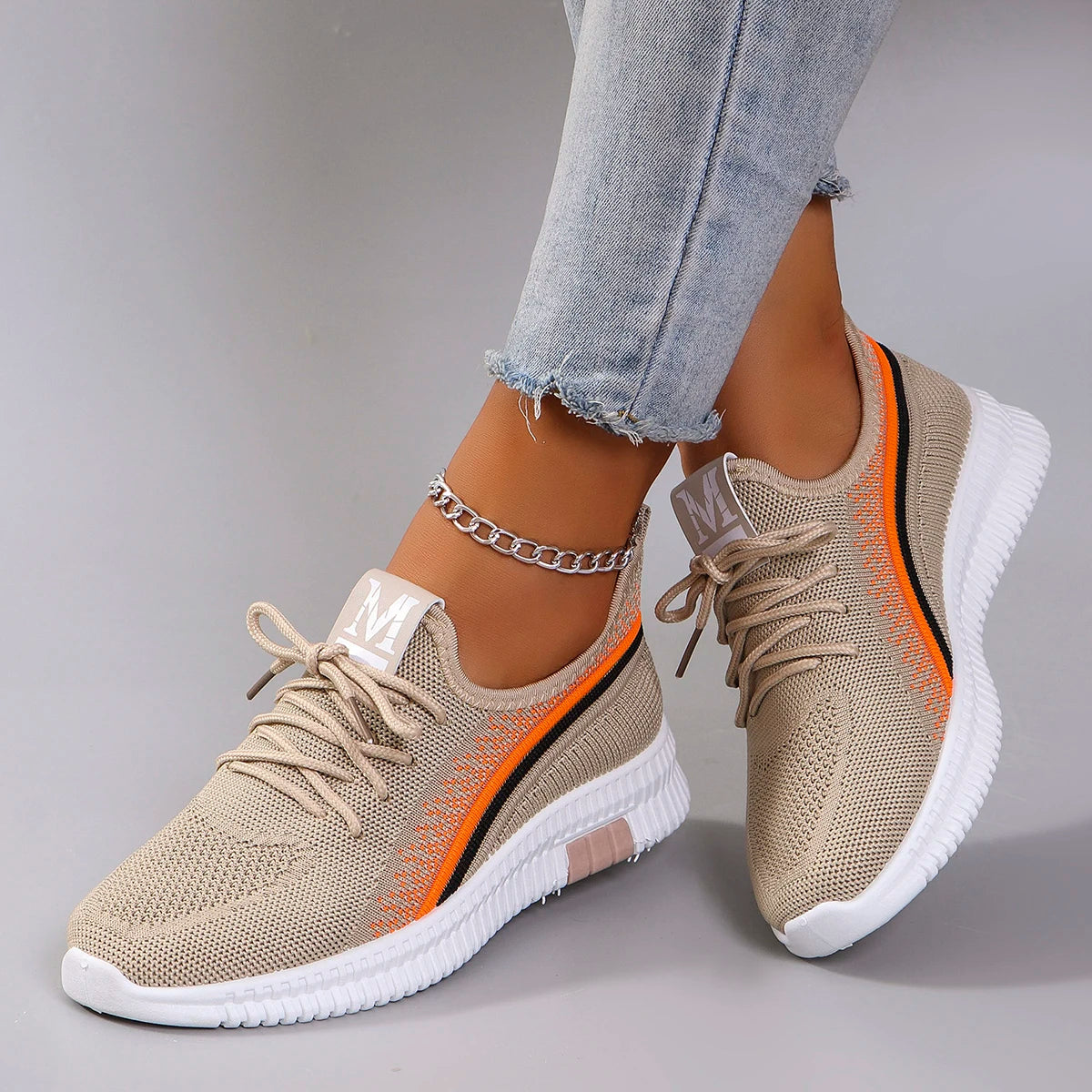 Women's summer breathable mesh flat shoes，women's shoes，casual sneakers shoes, clearance free shipping
