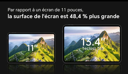 【New】2025 Teclast T65 13.4 Inch Android 16 Tablet 1920X1200 120Hz T7280 8-Core 20Gb Ram (8Gb+12Gb Expansion) 128Gb Rom 4g