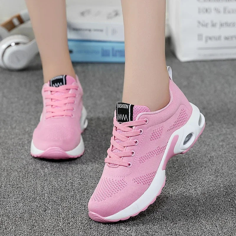 MAEDEF New Fashion Ladies Casual Shoes Summer Light Mesh Breathable Shoes Women's Sports Shoes Outdoor Anti-slip Training Shoes