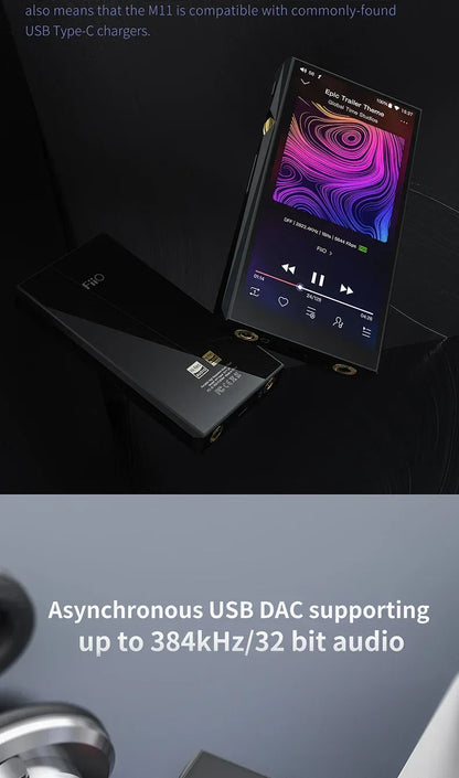 Zycbeautiful for fiiO M11 HIFI Music MP3 Player with Balanced Output/Support WIFI/Air Play/Spotify
