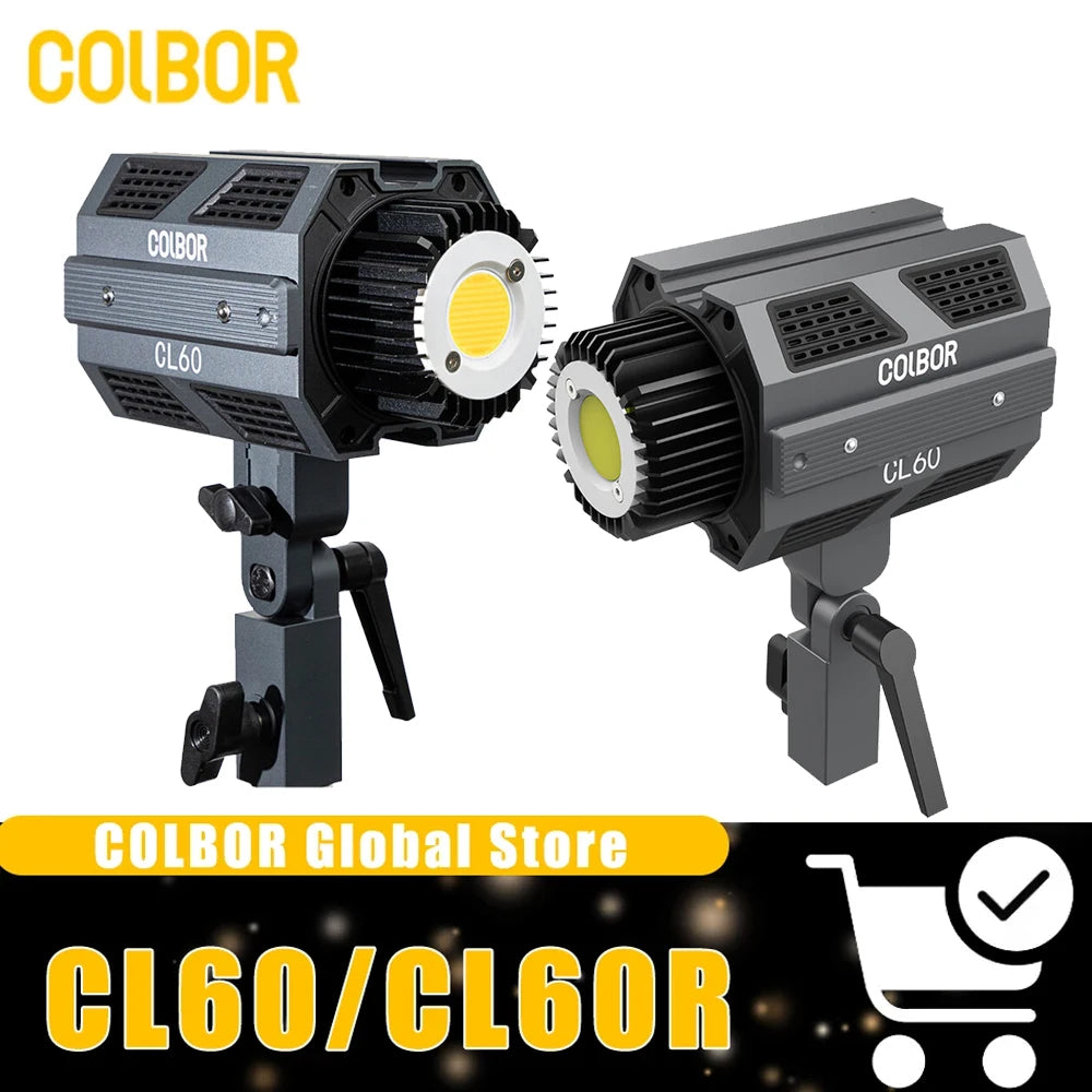 COLBOR CL60 CL60R Photography Fill Lighting Protable Video Light Tiktok Youtube Lamp with APP Control