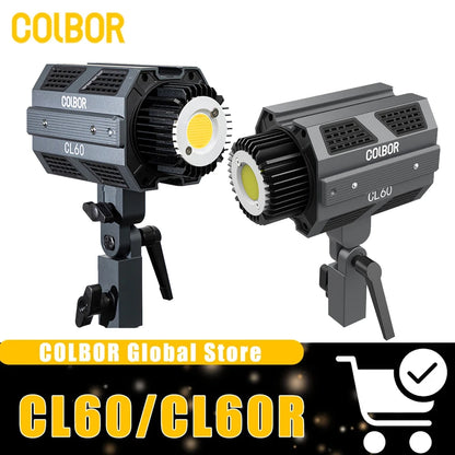 COLBOR CL60 CL60R Photography Fill Lighting Protable Video Light Tiktok Youtube Lamp with APP Control