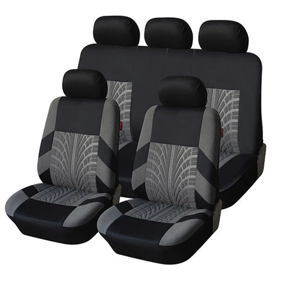 Customized Four Seasons Universal Polyester Full Set Car Seat Covers by PDG ibma