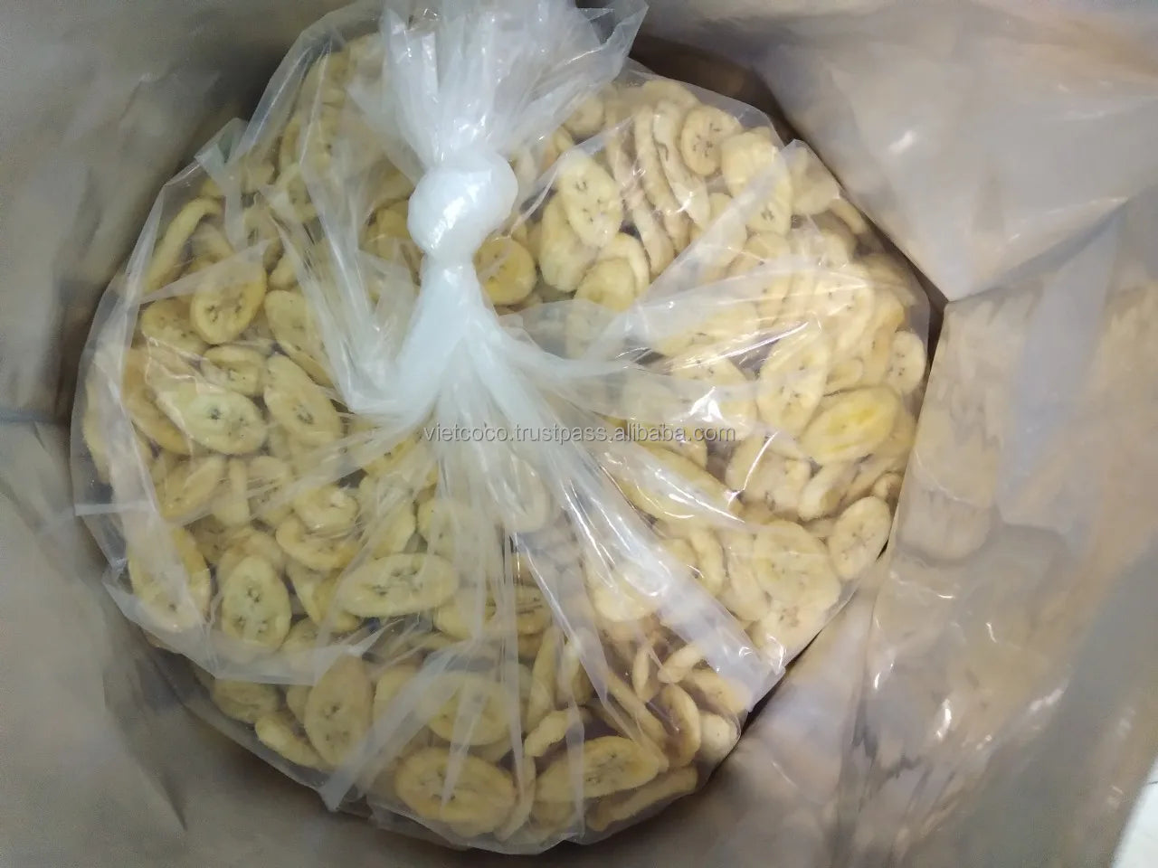 High Quality Dried Sweet Banana Chips Sliced Dried Fruit Snack Preserved in Bulk Vacuum Pack Direct From Vietnam Supplier