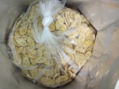 High Quality Dried Sweet Banana Chips Sliced Dried Fruit Snack Preserved in Bulk Vacuum Pack Direct From Vietnam Supplier