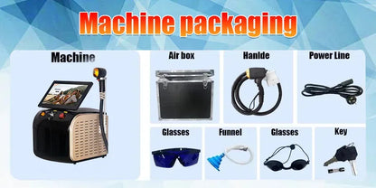4000W Ice Point Painless 808nm laser Permanent Hair Removal Device 4 Wavelength Semiconductor Laser Full Body Custo