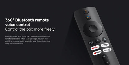 Xiaomi TV Box S 3nd Gen Global Version 2G RAM 32G ROM 4K UHD Dolby Vision HDR10+ Google TV WIFI 6  BT5.2 Google Assistant