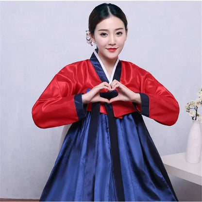 Robe Hanbok pour femmes, mode coréenne, Costumes anciens, fête traditionnelle, palais asiatique, vêtements de spectacle Cosplay,