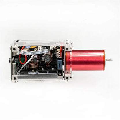Portable Handheld Tesla Coil 13cm Electric Arc Scientific Experiment High Voltage Generator Artificial Lightning Tesla Coil