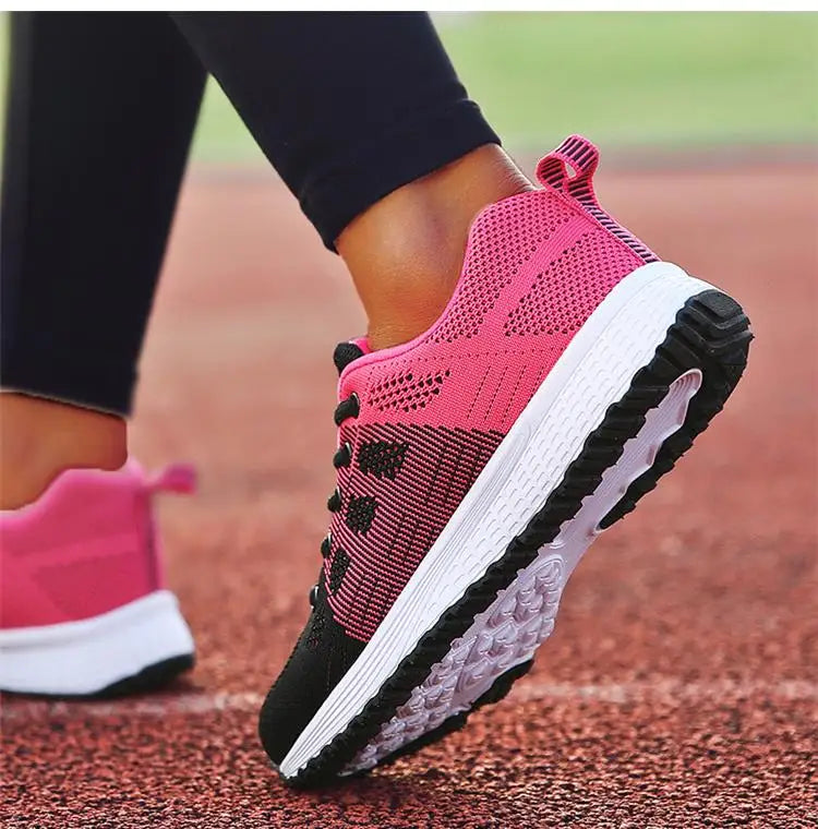 Women Sneaker Shoes Fashion Lace Up Women Sport Sneaker Plus Size Women's Sports Shoes Elegant Footwear Shoes For Ladies