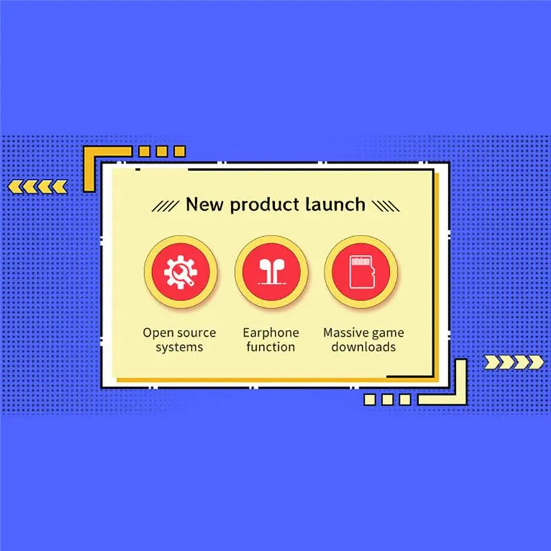 FFYY-RGB10 Max3 Retro Game Console 16G+256G 5.0 Inch Handheld Video Game Console For MAME PSP N64 GBA NDS Emulator Easy Install