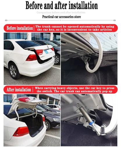 For Mazda 3 6 gj Axela Atenza Xingchi Car Trunk Spring Automatic Opening Lift Adjustable Metal Spring Device Accessories