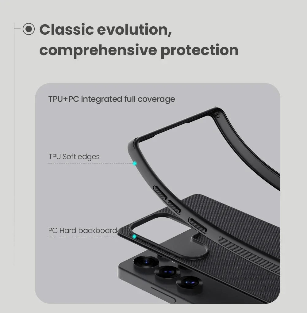 Nillkin For Samsung Galaxy S26 Ultra S26 Plus S25 Ultra S24 Ultra S23 Ultra Series Frosted Shield Pro Phone Protection Case