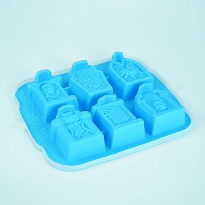 3D Skull Baking Cake Mold for Halloween ,Ice mold,Food Grade Silicone DIY Large Skull Cake Pan,Halloween Decor Birthday Party