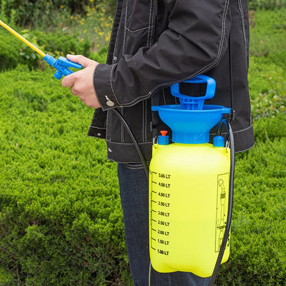 2/3/5L Garden Sprayer Water Pump Pressure Sprayer Adjustable Strap Plant Spray Bottle Lawn Agriculture Gardening Irrigation Tool