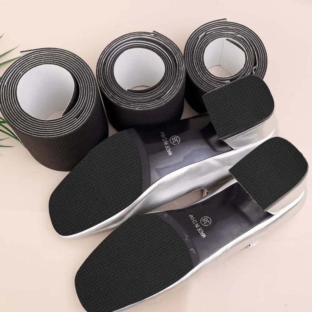 Durable Elastic Sole Anti Slip Sticker Wearable Repair Shoe Sole Protectors Self Adhesive Shoe Bottom Pads