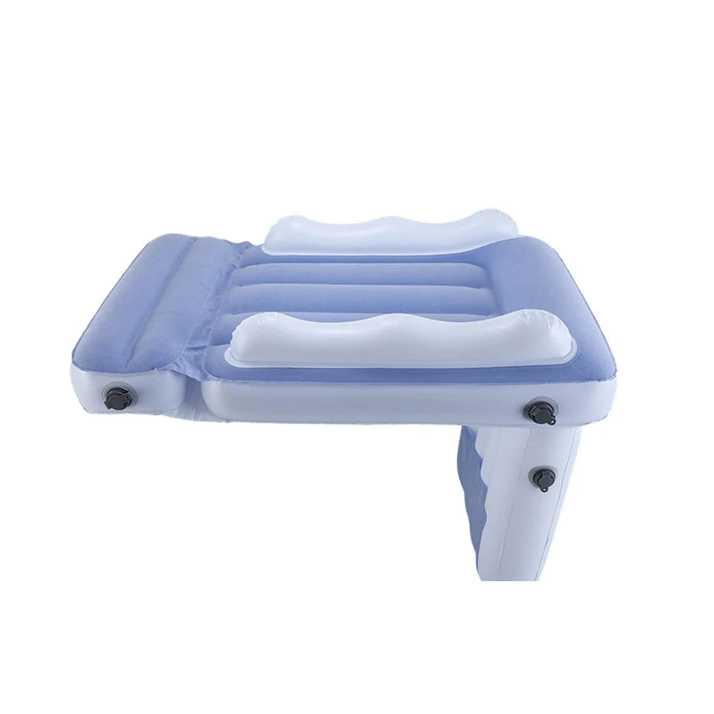 Inflatable Toddler Airplane Bed - Inflatable Kids Air Plane Bed Airplane Seat Extender for Toddlers Flight Sleep