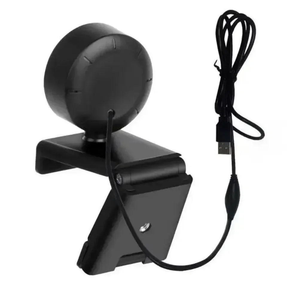 4K Webcam Mini Camera Full HD Webcam With Ring Fill Light Microphone USB Live Broadcast For Youtube PC Laptop Video Shooting