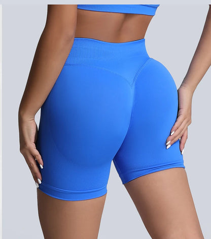 Impact Shorts Women High Waist Hip Lifting Yoga Short Fitness Seamless Elastic Workout Wear Woman Yoga Shorts Gym Female