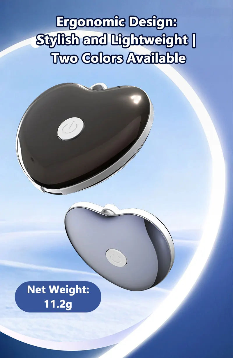 Lenovo Mini Smart Sleep Speaker Quickly Fall Asleep with This Handheld Microcurrent Low-Frequency Pulse Deep Sleep Aid Silver