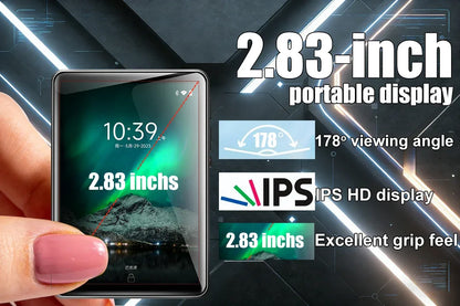 Famue PA03 Android Bluetooth MP3/MP4 Player Lossless Audio| 2.8" Screen | 80GB | WiFi | YouTube/Twitter/Spotify Download SQ HIFI