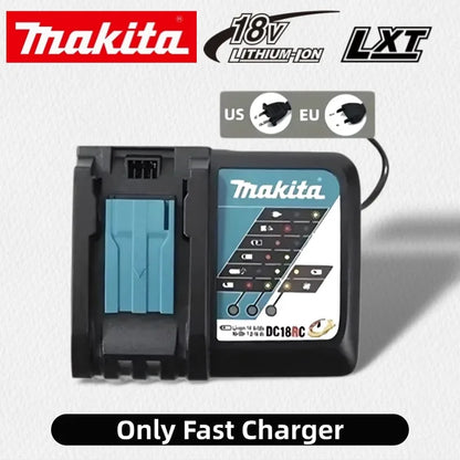 Genuine Makita 6.0Ah for Makita 18V Battery BL1830B BL1850B BL1850 BL1840 B0L1815 Replacement Lithium Battery DC18RC Chargers