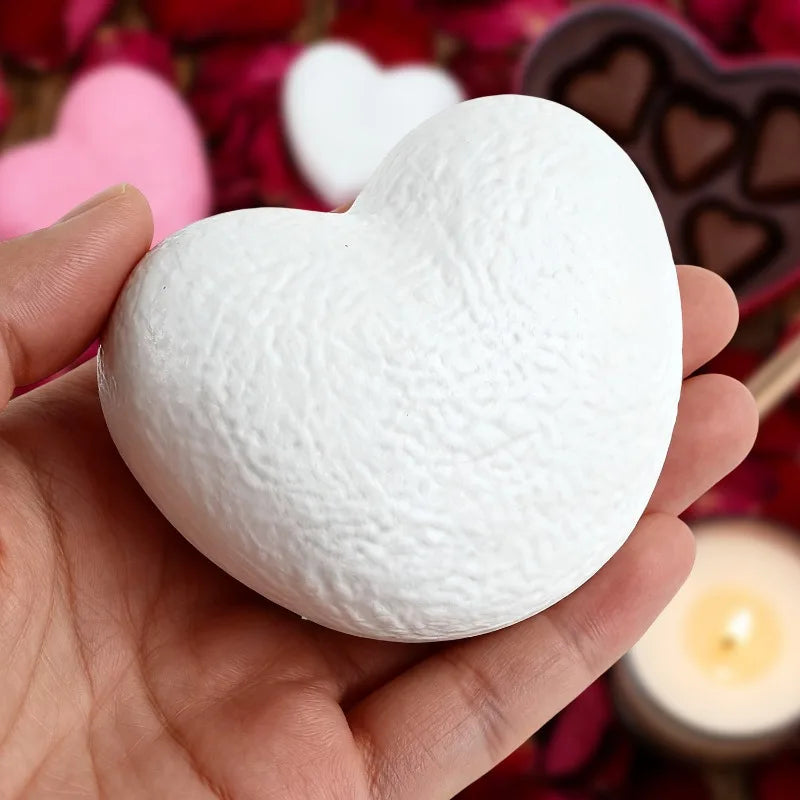 Romantic Creative 3D Love Heart LED Lamp Wedding Cake Night Light Ornament Birthday Christmas Home Ambient Light Gift Box Decor