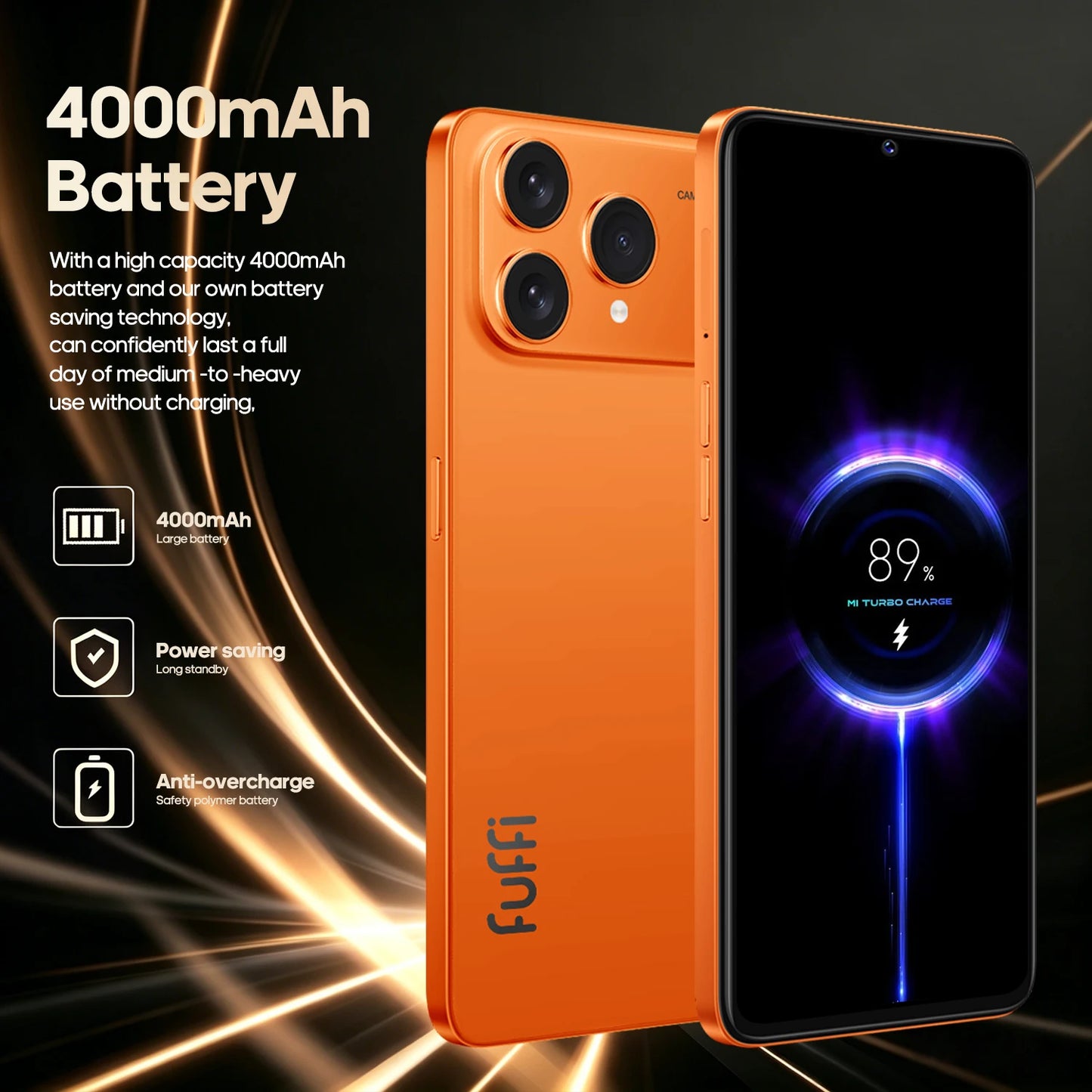 FUFFI Global Vision M17 Pro Max Smartphone Android 8GB RAM 256GB ROM 6.53 Inch Phone 24MP+48MP Dual SIM 4G Network Mobile Phones