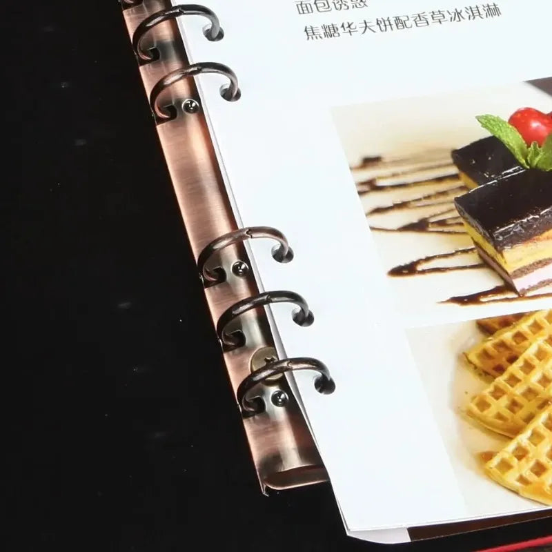 A4b5a5a6a7 Loose-leaf Binding Folder Notebook Paper Loose-leaf Ring Loose-leaf Hole Clip Loose-leaf Metal Binder