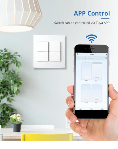 Zemismart Zigbee Interrupter 1 2 3 4 6 Gangs Light Switch Brazilian Wall switches Work with Tuya Smart Life Alexa Google Home