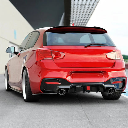 Rear Bumper Lip Diffuser With LED Rear Spoiler For BMW 1er M Sport F20 F21 M135i M140i Fits BMW BMW E92 E93 335I Accessories HOT