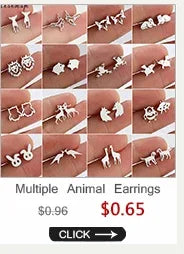 Fashion Small Heartbeat Stud Earrings Medical ECG with Heart Earings for Women Everyday Jewelry Girls Valentine's Day Gift