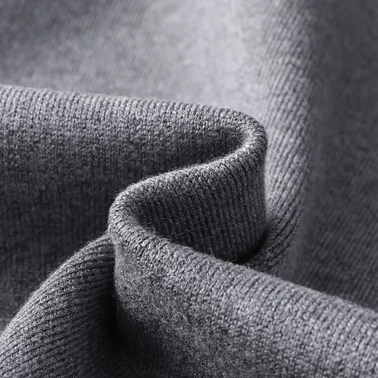 Men's  Autumn and Winter Casual Design Cardigan Thick Long Sleeved Button Up Jacket Cardigan Sweater