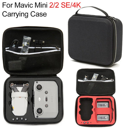 Handbag Portable Shockproof Box For DJI Mini 4K/DJI Mini 2/ Mini 2 SE Transport Case Drone Remote Control Accessorie Storage Bag