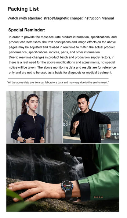 DT Watch X 4G Memory For OPPO Smart Watch Music Video Bluetooth Call IP68 Waterproof AMOLED Smartwatch For TWS Earphones 2026New