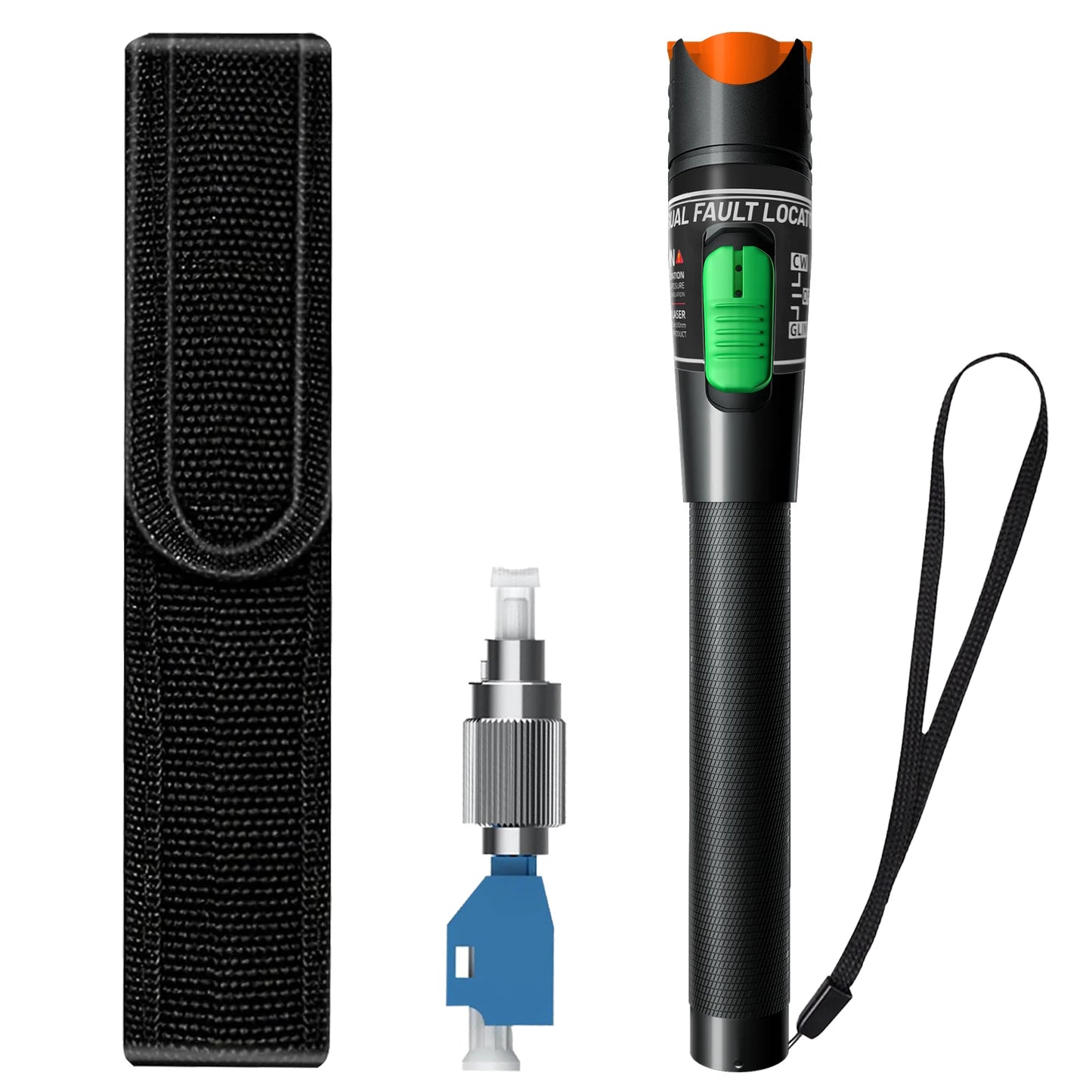 Fiber Optic Cable Tester Pen 30/50/80/100mw Visual Fault Locator SC/FC/ST 2.5mm Interface VFL 30/50/80/100Km Range