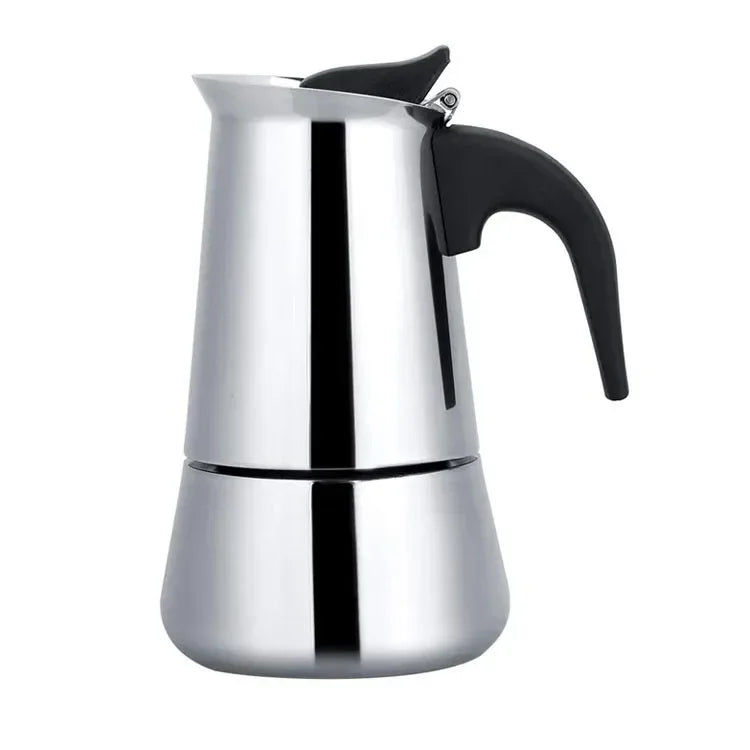 Stainless Steel Moka Pot Espresso Percolator Coffee Pots Electric Italian Turkish Portable Camping Moka Pots