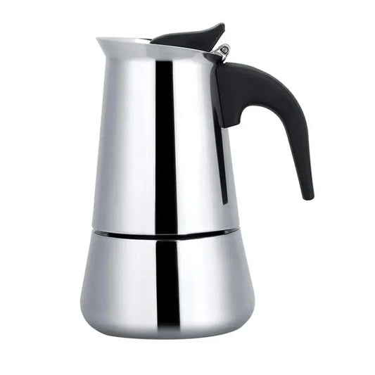 Stainless Steel Moka Pot Espresso Percolator Coffee Pots Electric Italian Turkish Portable Camping Moka Pots
