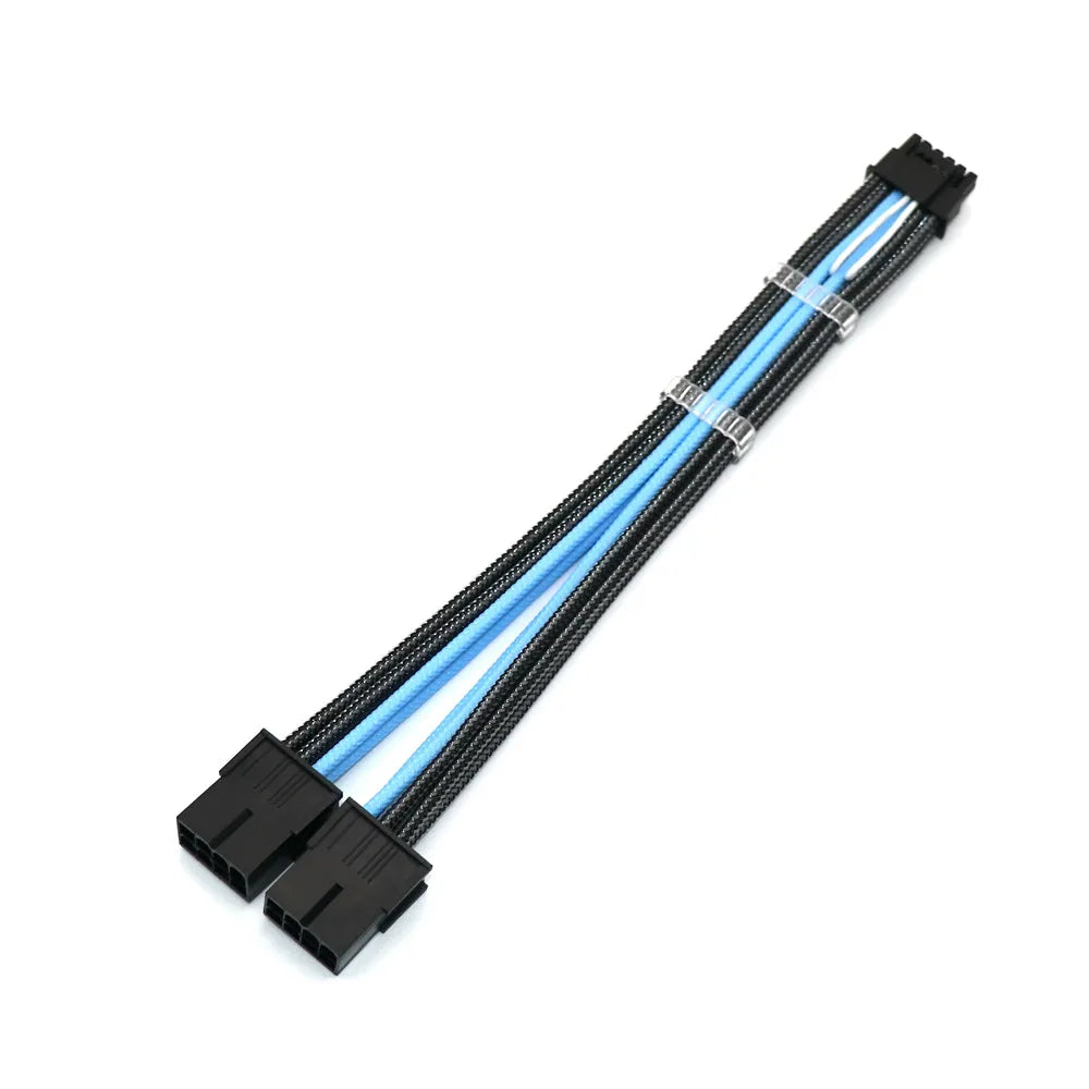 Custom 12VHPWR 12+4Pin to 2pcs PCI-E 8Pin GPU Graphics Video Card 16AWG PCIE 5.0 Cable RTX3090Ti Power Supply Extension Cable