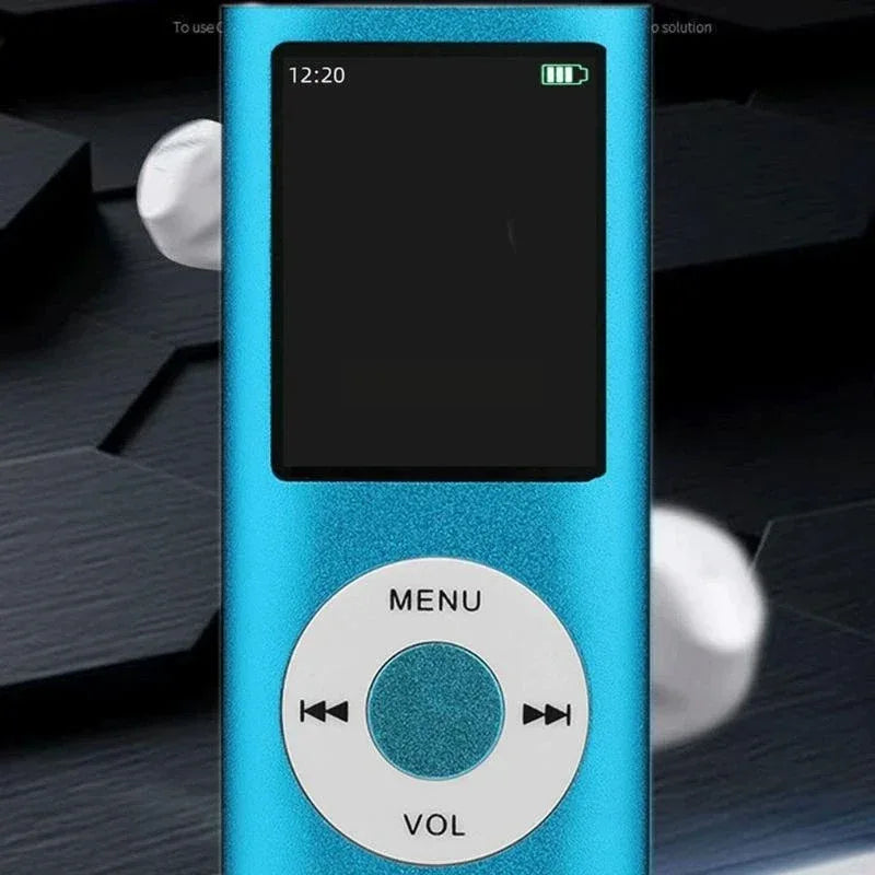 MP3 Music Player with 32GB Memory Card Classical Digital LCD Display 1.8'' Screen with FM Radio Voice Recorders
