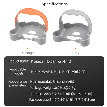 Propeller Holder For DJI Mini 4K/Mini 2 SE Drone Wings Stabilizer Bracket Blade Mount Protective Belt For Mavic Mini Accessories