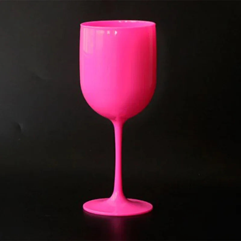Reusable Champagne Flutes Glasses PP Plastic Wine Glasses Dishwasher-safe Champagne Glass Wine Party Supplies