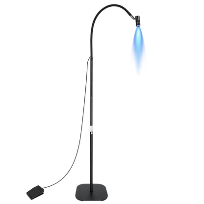 170cm Floor Standing Professional Nail UV Lamp Nail Dryer Stand 6W 5 Levels UV Lash Light Nail Tech Glue Lamp Foot Switch