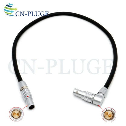 ARRI RED Camera 0B 2Pin to 0B 2Pin Cable  for Teradek, Vaxis Transmission, Samhd Ultra7 2-Pin Power Cord