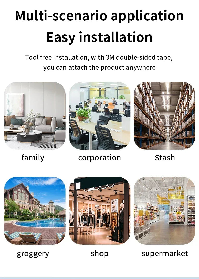 Tuya WiFi ZigBee Alarm Siren Sensor Detector Sound And Light Alarm Home Security System Smart Life APP Alexa Google Assistant