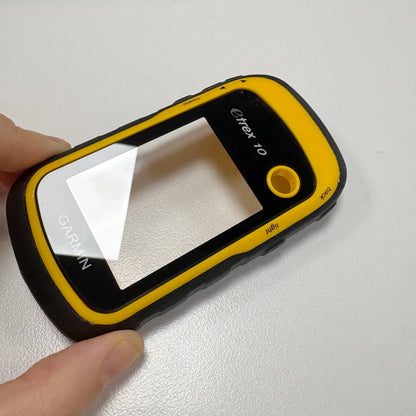 For Etrex 10 Etrex10 Front Cover GSP Handheld Part Repair Glass Panel With Yellow Housing Shell