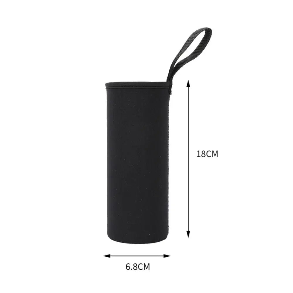 High Quality Portable Water Bottle Cover Anti-fall Neoprene Water Bottle Case Creative Elastic Vacuum Cup Sleeve Outdoor