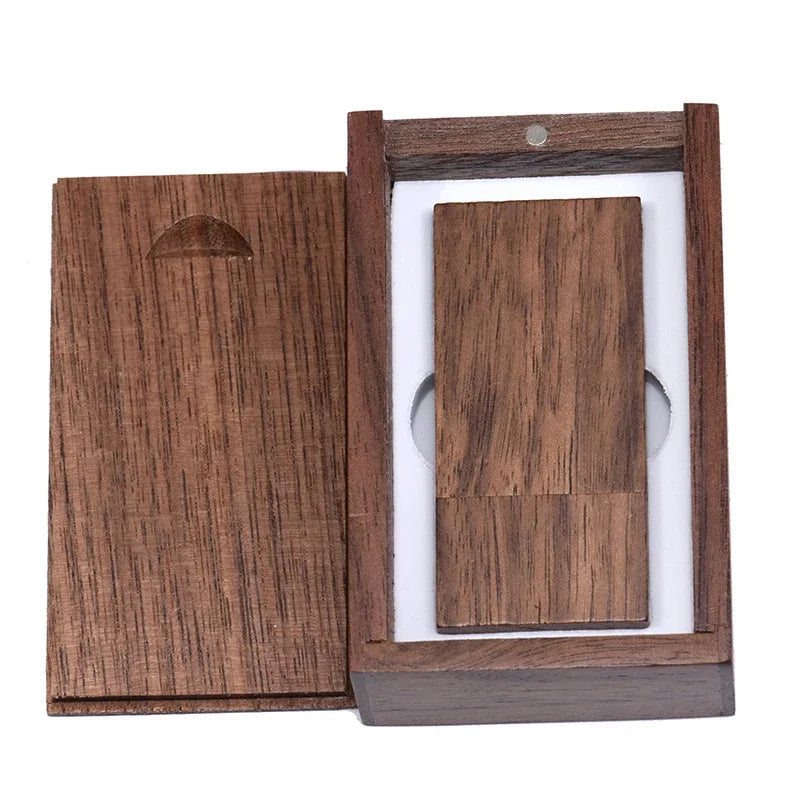 JASTER Wooden USB Flash Drive Red Wood Pendrive 64GB 16GB 32GB 4GB 8GB Creativo U Disk Memory Stick Wedding Gift Custom Logo